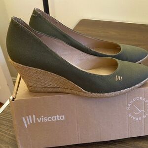 Authentic Viscata Barcelona  Espadrilles - Olive